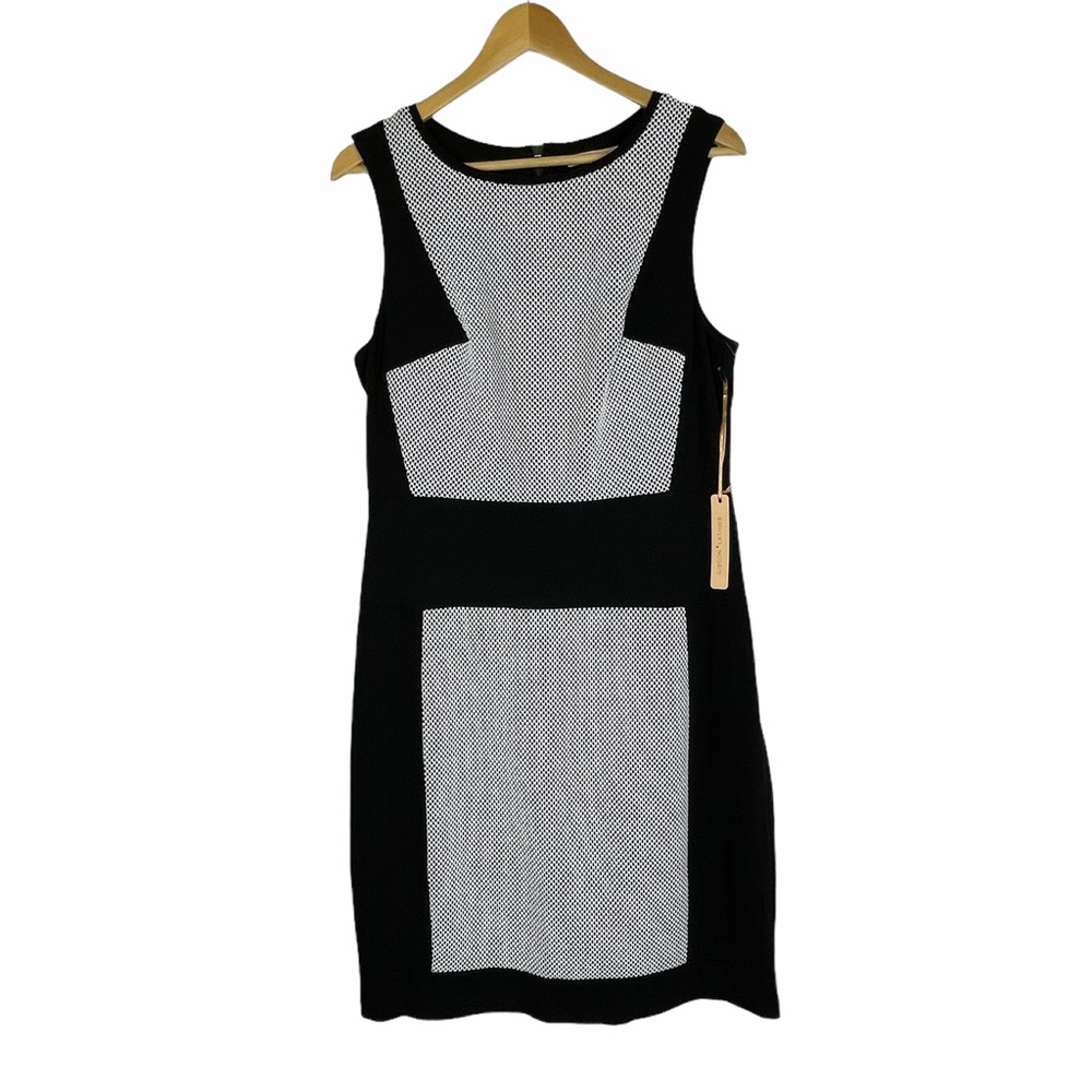 Gibson & Latimer Sheath Dress Sleeveless 10 Career New with Tags